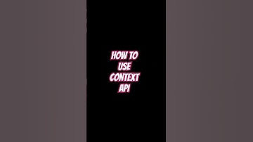 React Context API in 60 Seconds 🔥 | Learn how to use Context API