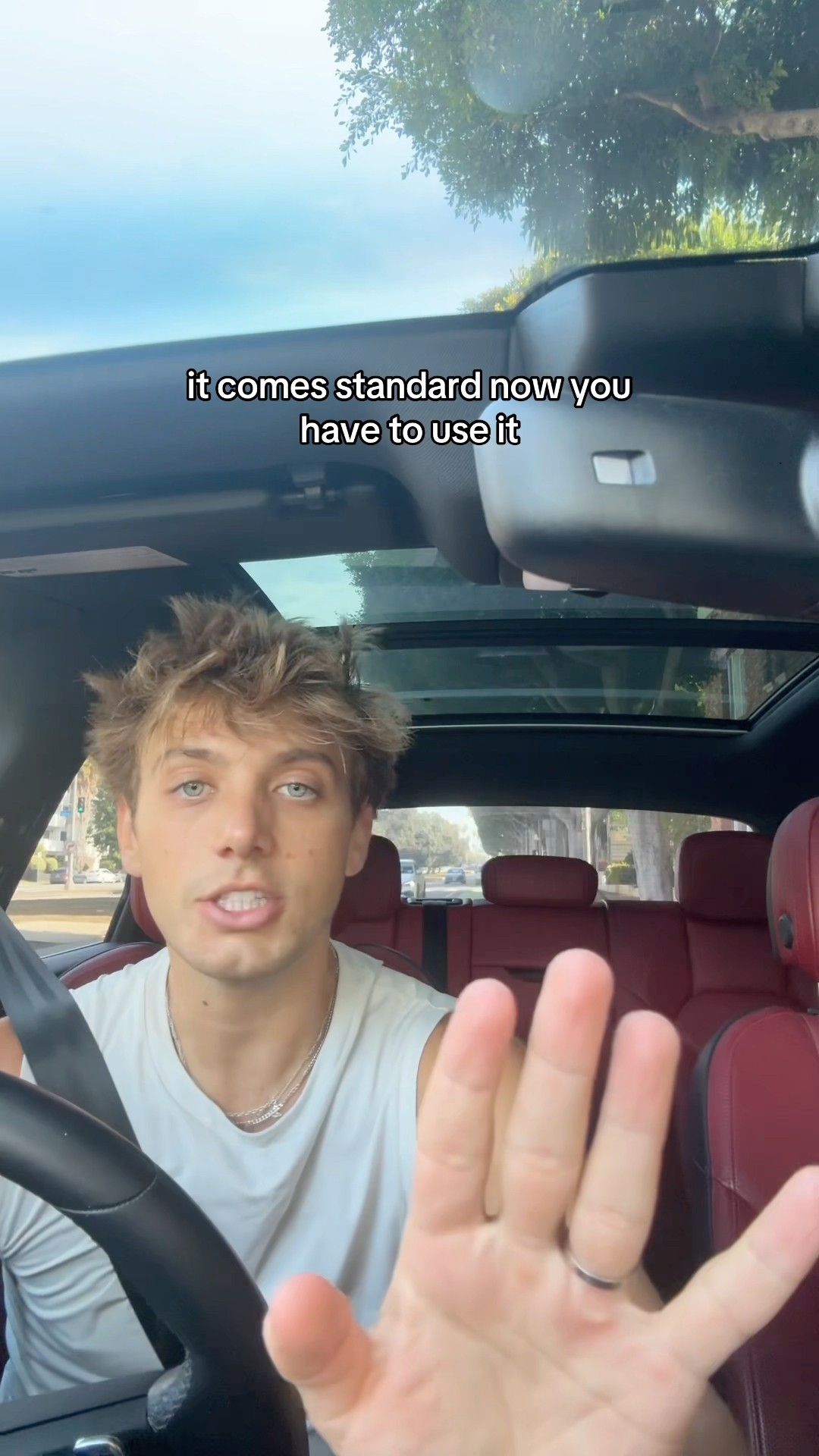 PSA: new car tech ? #sheadurazzo #comedy #driver