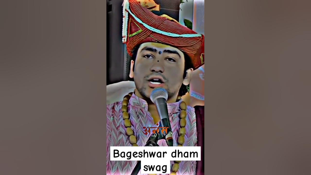 Bageshwar dham swag 💜🖤♥️ viralvideo ram bagheshwar_dham sarkar