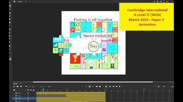 A Level IT 9626  March 2025 Paper 4 - Animation