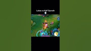 Kof Dyrroth vs Lukas Outplay 💀 #dyrroth #lukas #outplayed #mobilelegends #mlbb #shorts #shortsfeeds