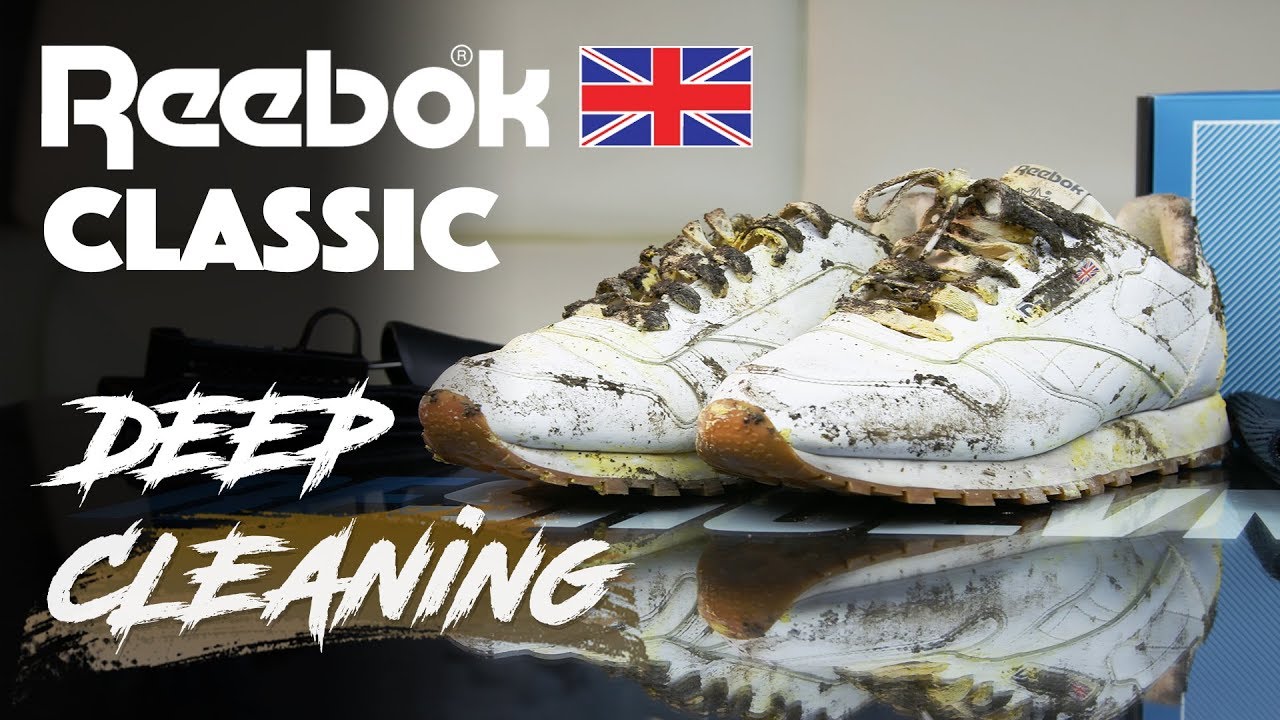 Reebok Classic deep cleaning with Jonny Bubbles! - YouTube