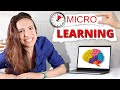 Microlearning examples when to use it  when not to use it