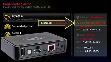 Soluciones para page loading error en #mag254 | Infomir