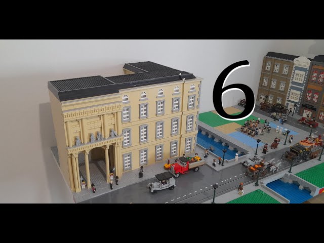 1920s Lego City Part 6 Das Dach des Palast