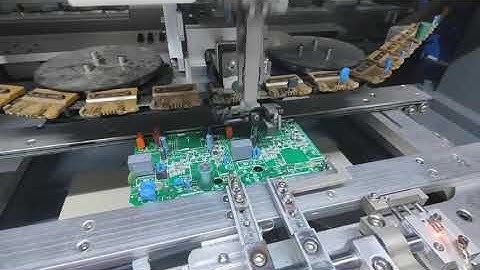 Fast and accurate radial insertion machine in the application of electronic manufacturing industry