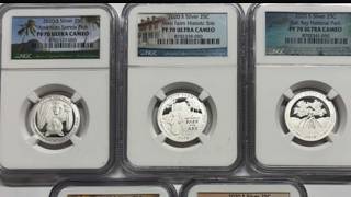 New silver quarter collection!! #treasure #bank #collecting #coins