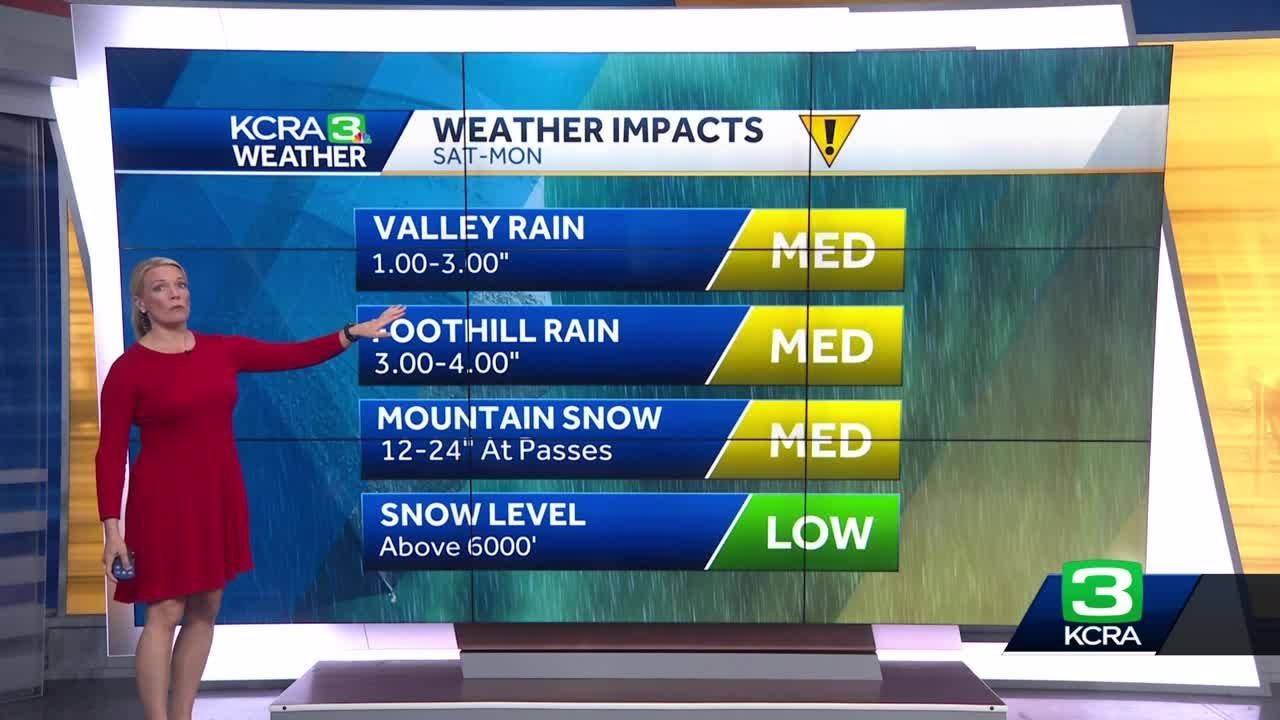 Weather Impacts this weekend: Possible rain and snow totals - YouTube