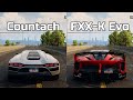 NFS Unbound: Lamborghini Countach LPI 800-4 vs Ferrari FXX-K Evo - WHICH IS FASTEST (Drag Race)