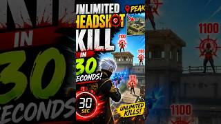 🔥 UNLIMITED HEADSHOT KILLS in 30 Seconds on Peak! 😱| axionxgaming|
