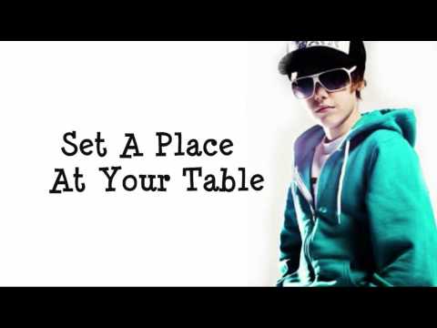 Justin Bieber - Set A Place At Your Table (STUDIO VERSION) - YouTube Justin Bieber - Set A Place At Your Table (STUDIO VERSION) - YouTube