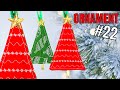 Christmas Tree with Special Stitches // DIY Christmas Ornaments