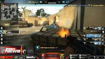 CS: GO Comeback: NiP vs LGB eSports on de_dust2