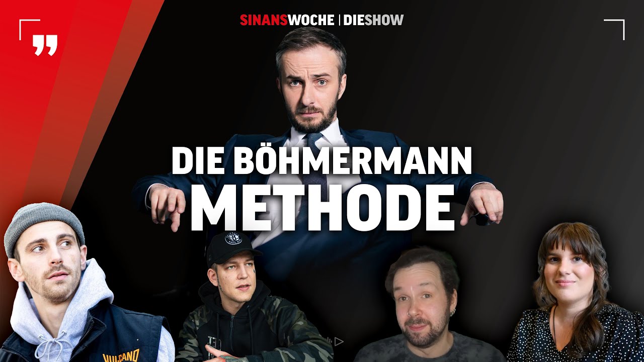 Vom Troll zum Moralprediger | Die Entwicklung Böhmermanns | SinansWoche DIE SHOW