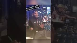 Topgolf Employee  Stop hitting the ball over the net