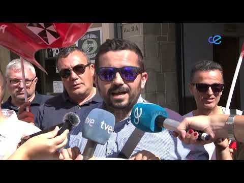 Trabajadores de Hadú-Almadraba materializan la primera de las movilizaciones anunciadas