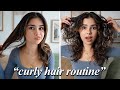 Attempting a Curly Hair Routine