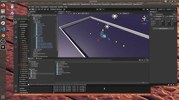 First Prototype WPILib Simulation with Unity3d