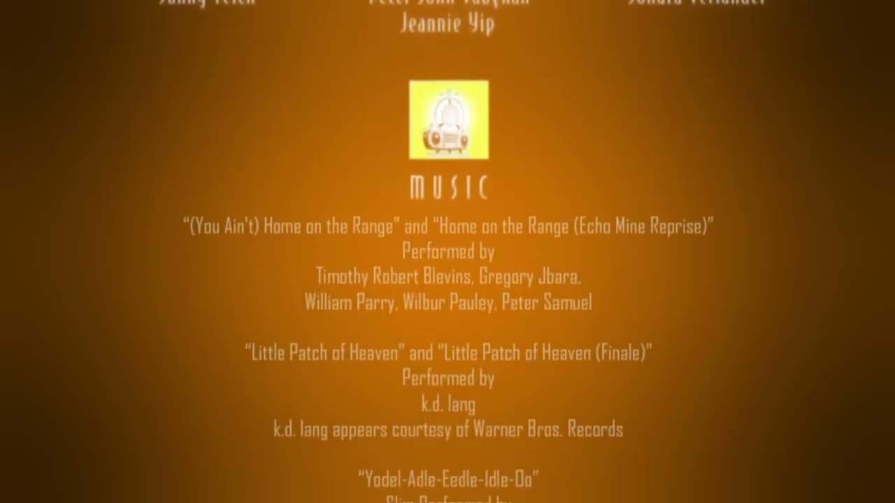 Home On The Range (2007) End Credits