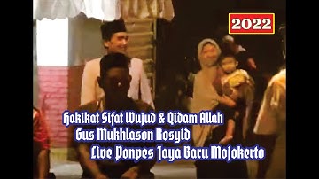 Live Ponpes Jaya Baru Bangsal (Hakikat Sifat Wujud & Qidam Allah 2022)