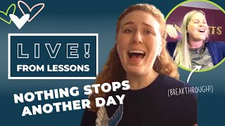 Live! From Voice Lessons | &quot;Nothing Stops Another Day&quot; GHOST THE MUSICAL