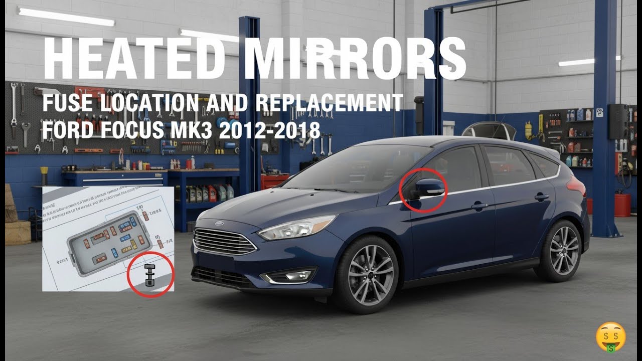 How to Find and Replace the Heated Mirror Fuse on a Ford Focus MK3 (2012-2018)