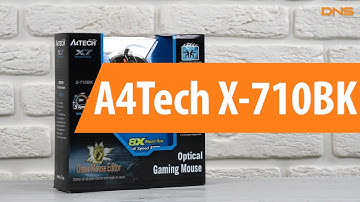 Распаковка A4Tech X-710BK / Unboxing A4Tech X-710BK