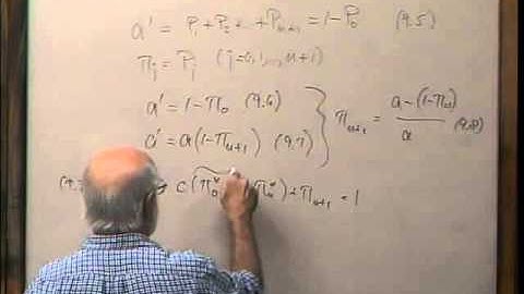MAP6264: Queueing Theory - Lecture 27