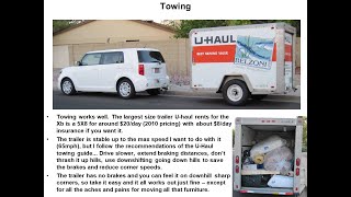 2009 Scion Xb mk2 Tow Hitch Install
