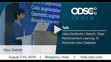 Data Distribution Search: Deep Reinforcement Learning To Improvise Input Datasets by Vijay Gabale