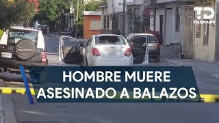 Hombre muere tras ser asesinado a balazos por su vecino en la colonia La Alianza en Monterrey