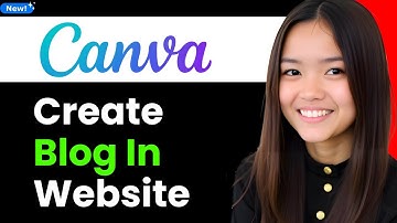 How to Create a Blog in Canva Website 2025 (Step By Step)