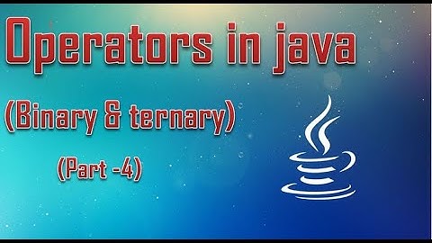 (Unit-4) Operator in java part-4