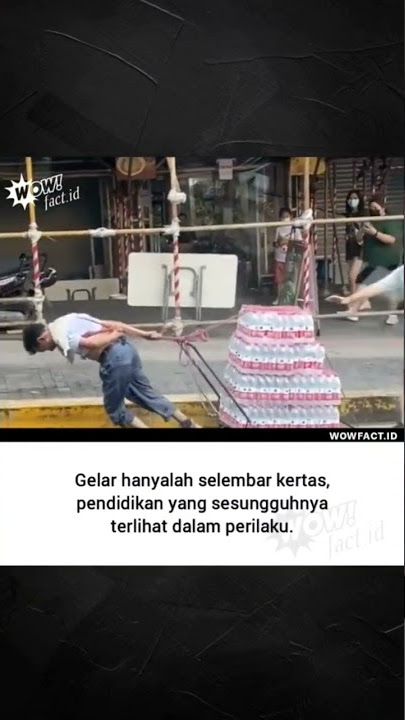 gelar hanyalah selembar kertas..