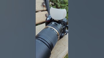 Dslr on camera flash diffuser #shorts