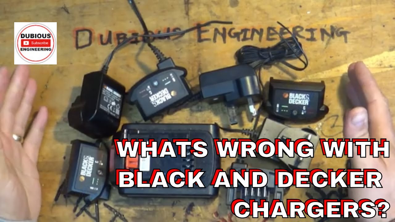 Black & Decker Lithium Battery Charger Not Working Troubleshooting 