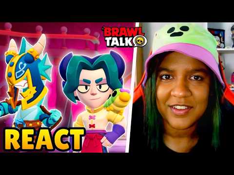 BRAWL TALK: REAGINDO AOS NOVOS BRAWLERS E SKINS! 🔥