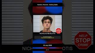 Kenosha Wisconsin Booking Records - 16 July 2026