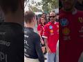 Joshua Duerksen y Lewis Hamilton 🤝🇵🇾🏴󠁧󠁢󠁥󠁮󠁧󠁿