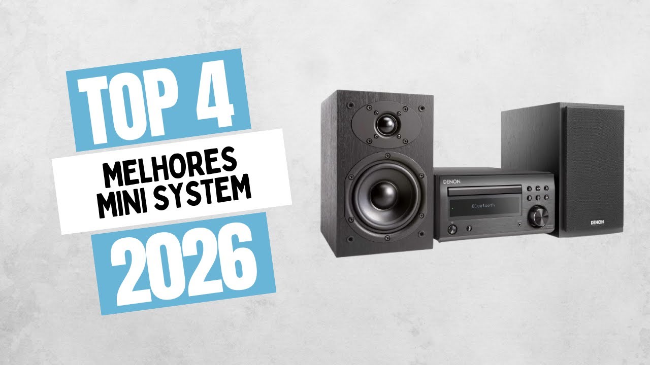 Os 4 Melhores Mini System para comprar em 2026 - YouTube