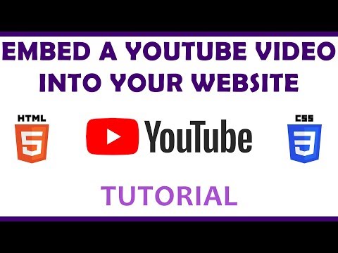 Video: Cara Menanam Video YouTube Di Laman Web Anda