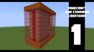 One Command Block Creations EP:1 - Camping And Furniture