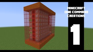 One Command Block Creations EP:1 - Camping And Furniture