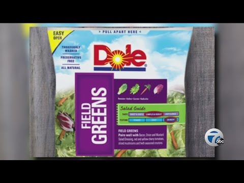 Macomb Co. resident dies from listeria outbreak in packaged salads; Dole and other brands recalled