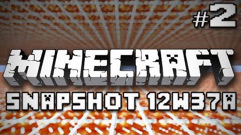 Minecraft: Custom Superflat Worlds (Snapshot 12w37a Part 2)