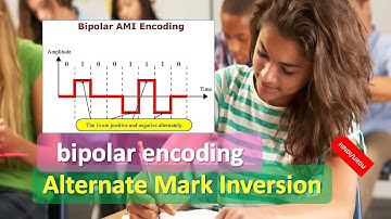 What is bipolar encoding | bipolar encoding | AMI | AMI (Alternate Mark Inversion) in HINDI