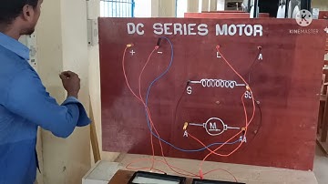 Load test on dc series motor #motor #dc series motor