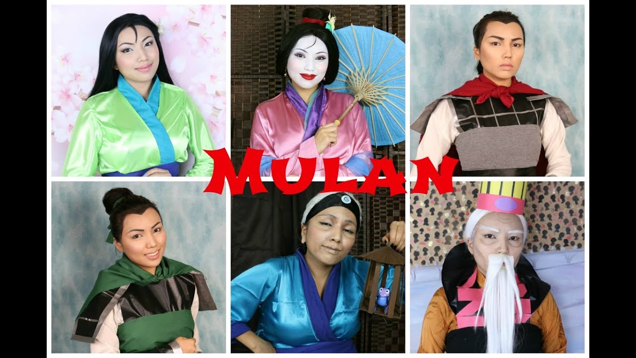 Disneys Mulan Makeup Tutorial YouTube
