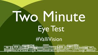 Two Minute Eye Test