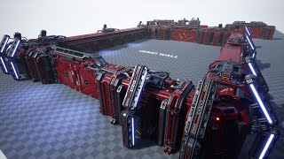 SciFi Wall (UE4, UE5) Guide